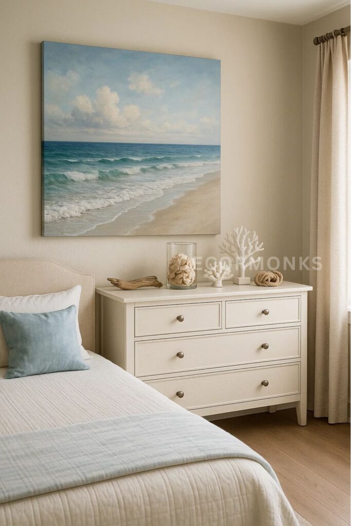 Coastal-Inspired Accessories bedroom design