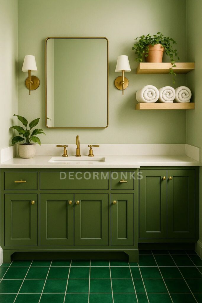 Layered Look bathroom design