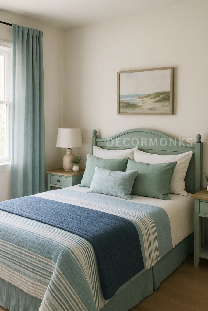 Sea-Inspired Color Palette bedroom decor