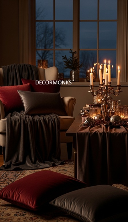 Dark Velvet Accents for Christmas