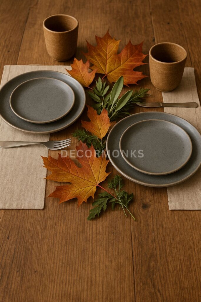 Earthy Stoneware & Clay Touches