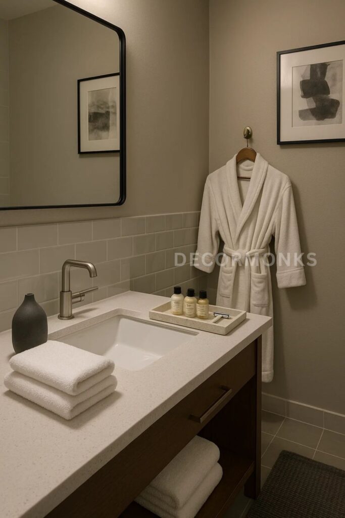 Hotel-Inspired Guest Bathroom