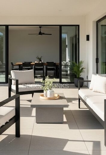 Minimalist patio inspo