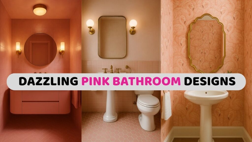 Pink bathroom designs Cover Image