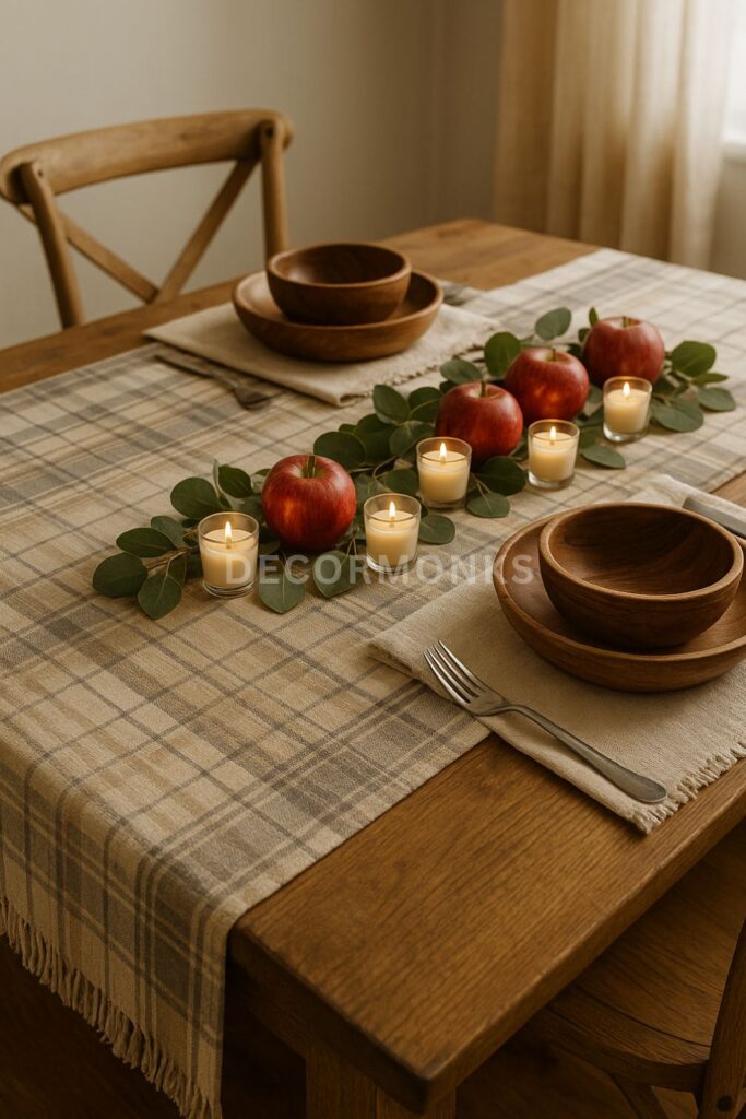Plaid Layered Linens