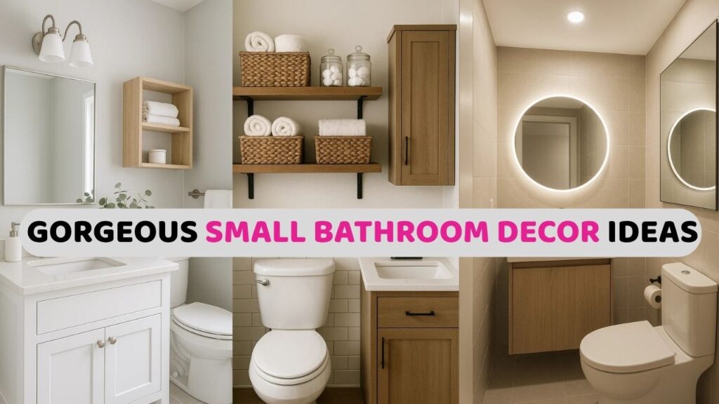 Small Bathroom Decor Cover Image