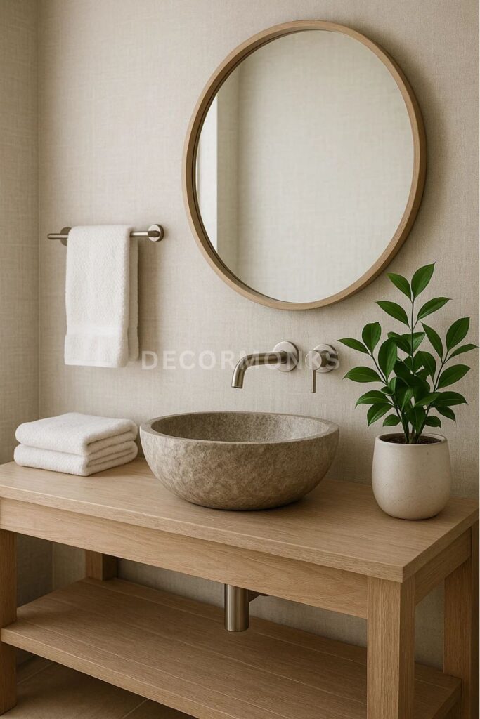 Spa Vibe wallpaper for bathroom