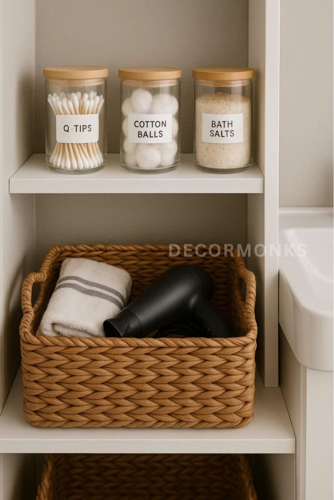 Stylish Storage Solutions for bathroom