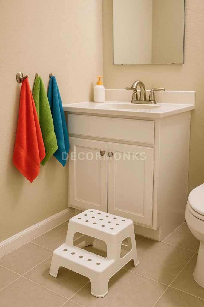 child’s bathroom more functional