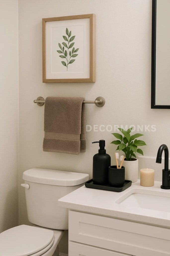 smallest bathroom decor ideas