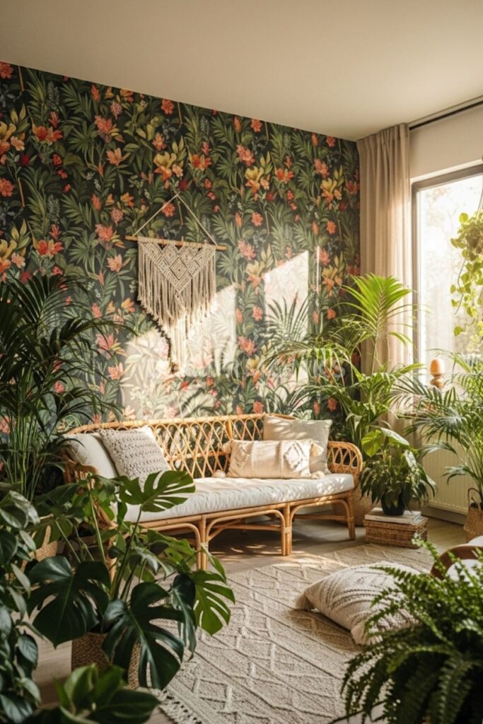 Bold Wallpaper Statement Wall