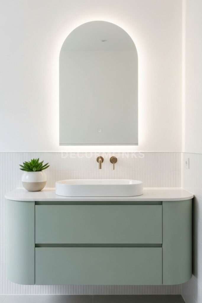 Curved Vanity