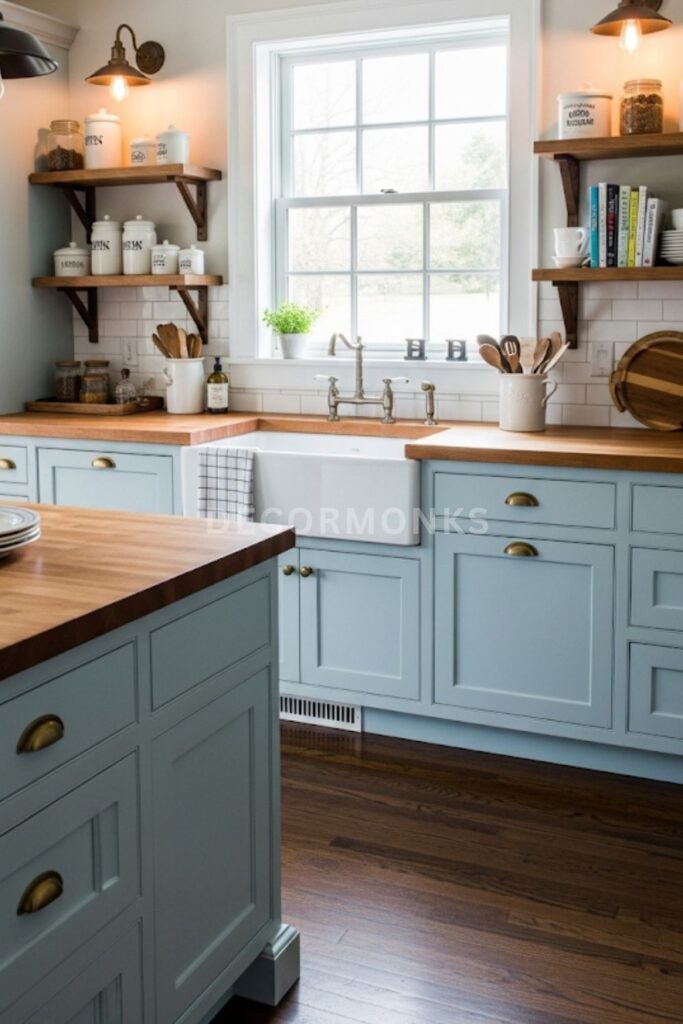 Farmhouse Feel Kitchen