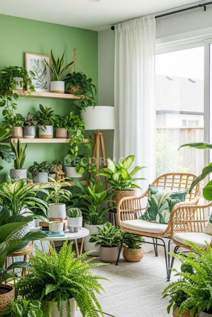 Greenery and Nature-Filled Space