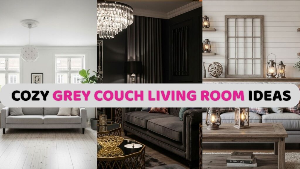 Grey couch living room ideas Cover Image
