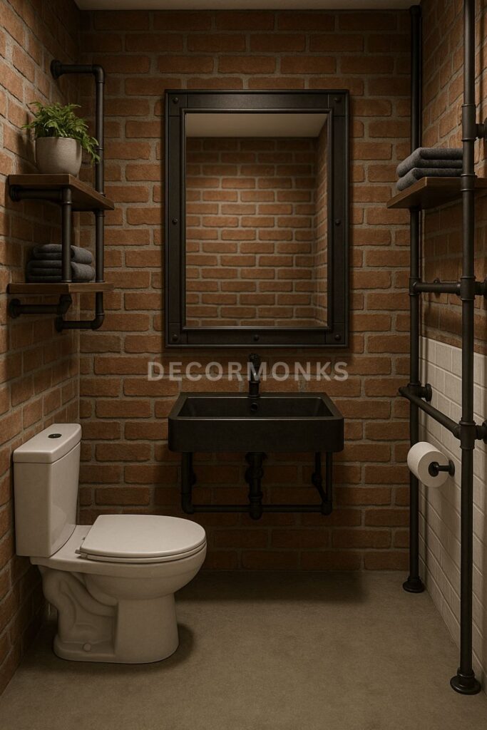 Industrial Loft Bathroom
