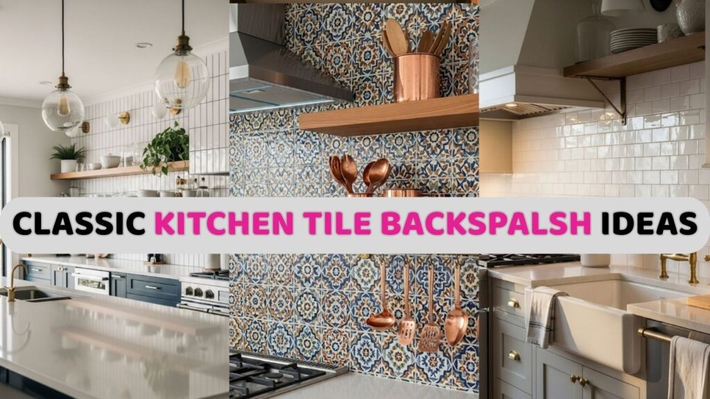 Kitchen tile backsplash Cover Image