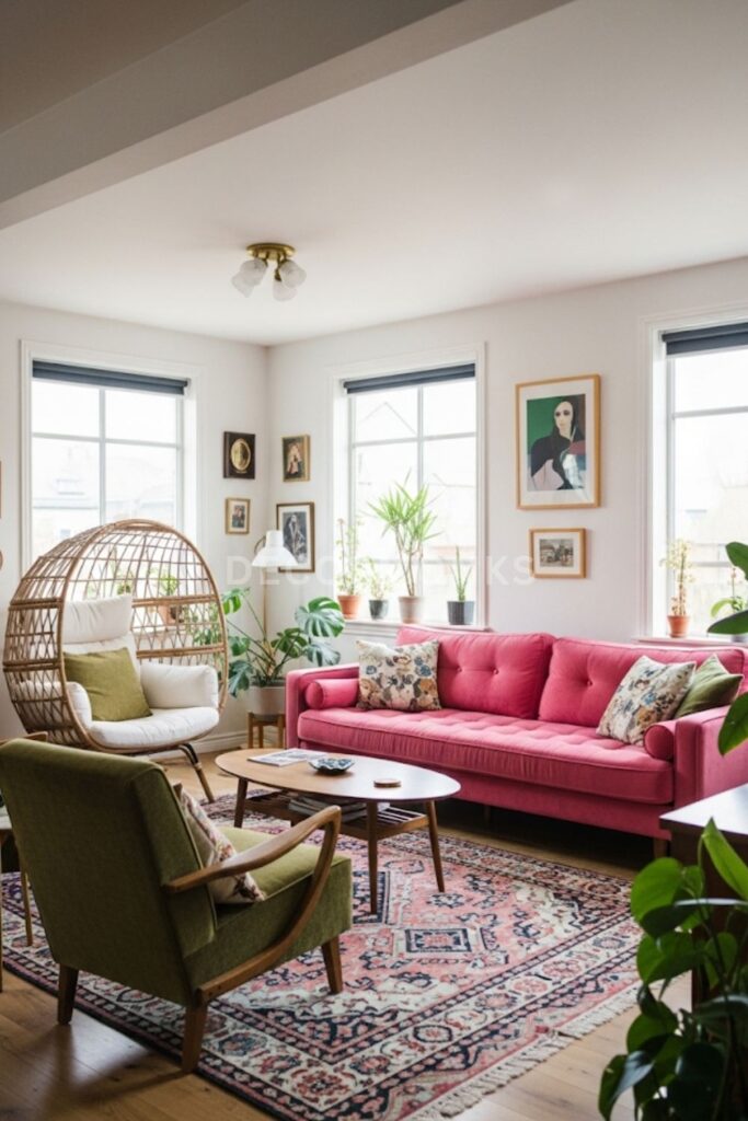 Mismatched Furniture Done Right