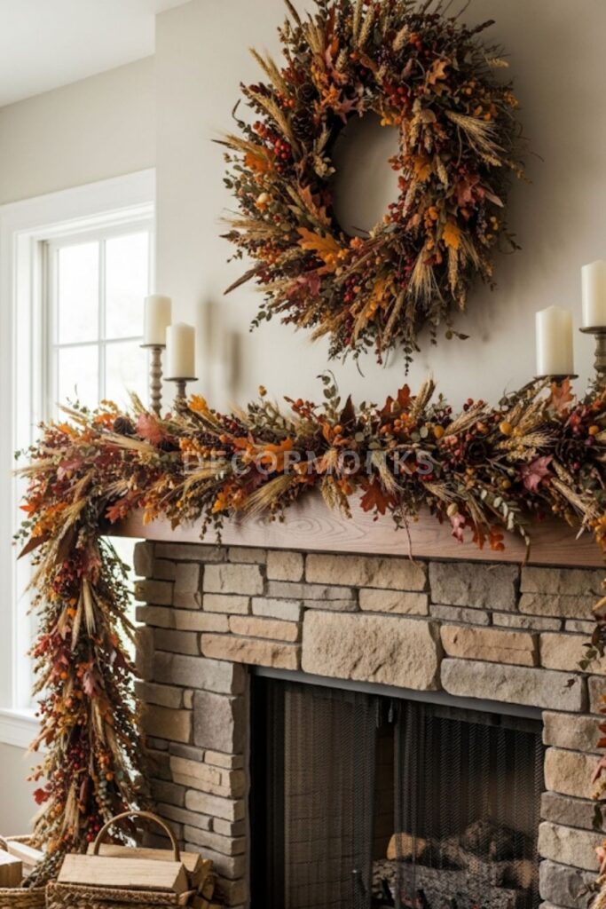 Natural Wreaths & Garland Displays