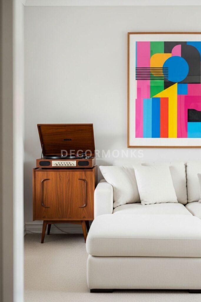 Retro Meets Modern Fusion Decor