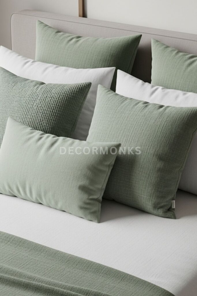 Sage Green Throw Pillows & Cushions