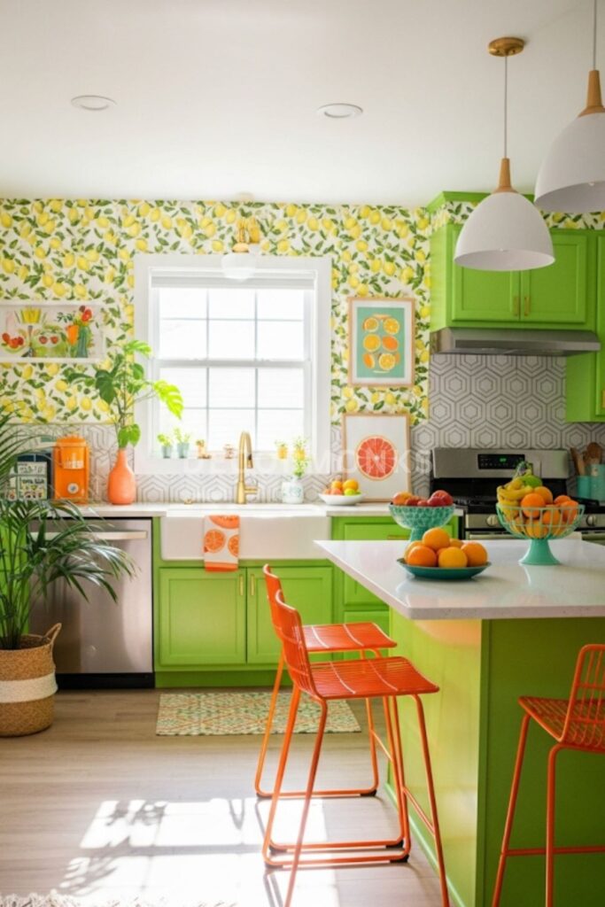 Tropical Fruit-Inspired Space