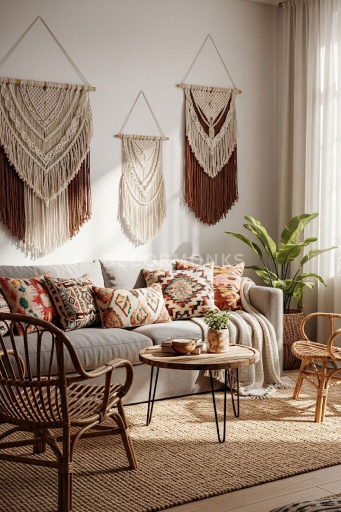 bohemian living room