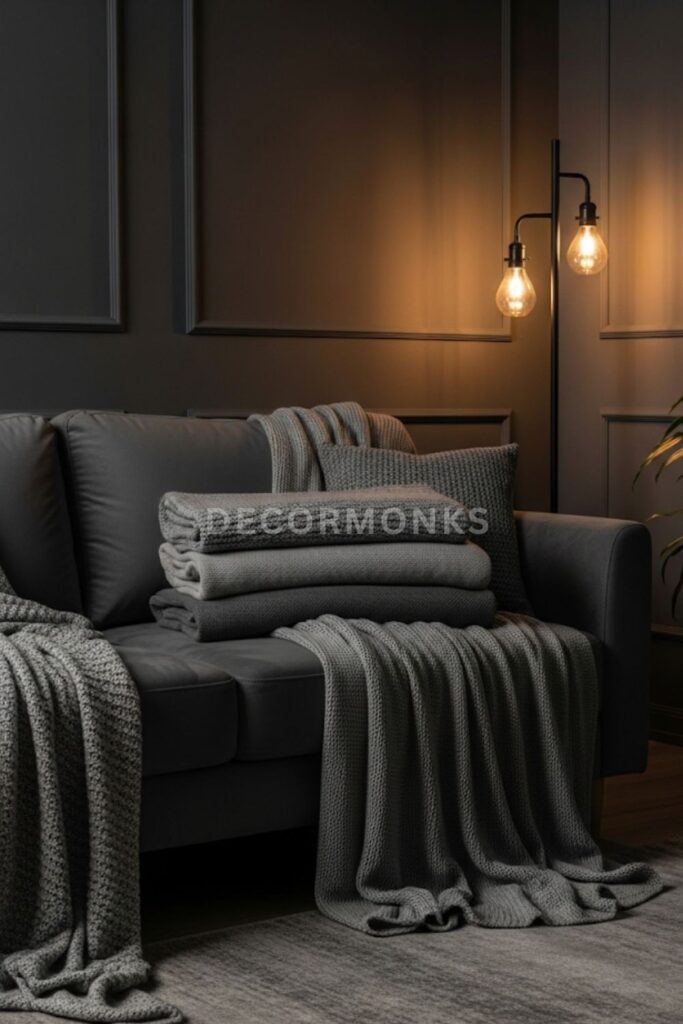 moody living room