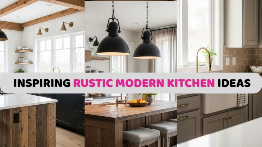 rustic modern kitchen ideas cover image