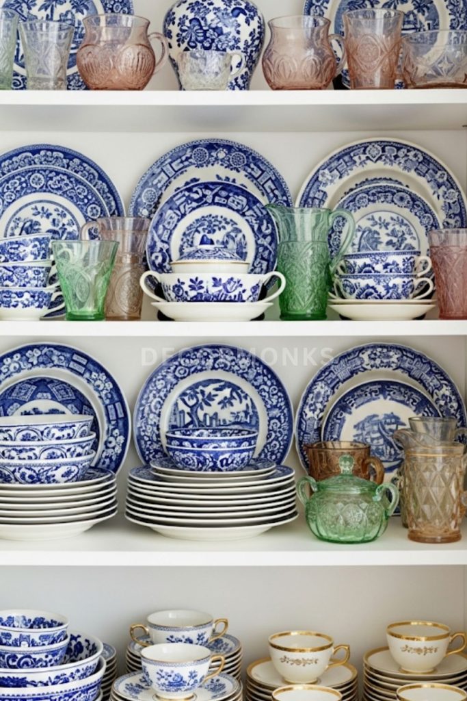 Curated China Displays