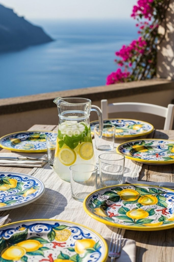 Hand-Painted Ceramic Dinnerware