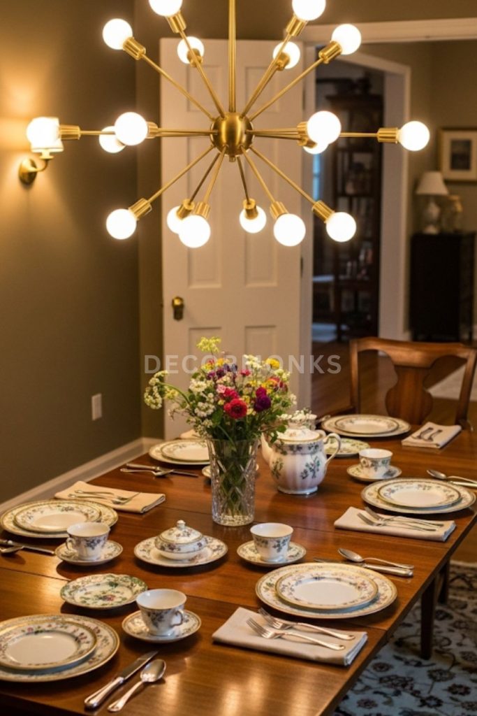 Modern Meets Heirloom Lighting