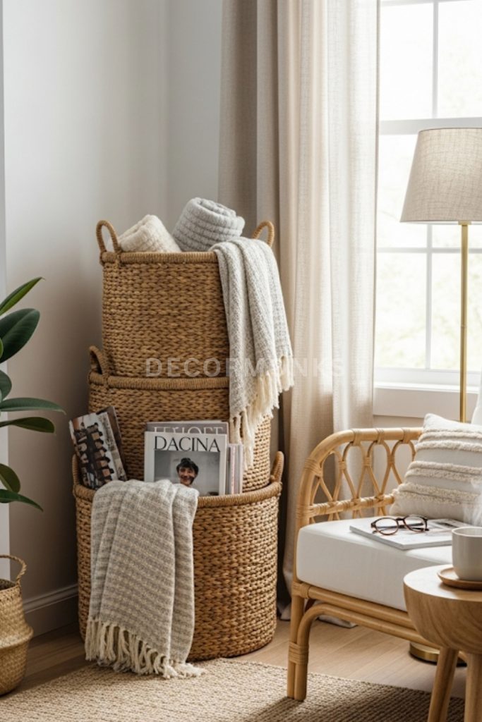 Woven Seagrass Baskets