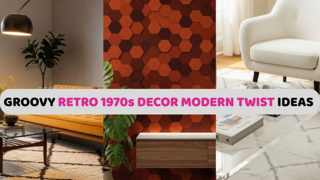 retro 1970s décor modern twist Cover Image